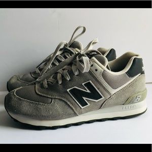 New Balance 574 Gray/White